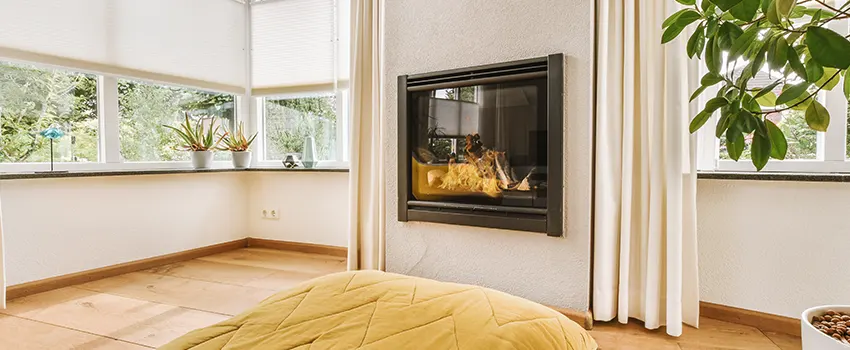 Residential Fireplace Ceramic Glass Installation in Escondido, CA