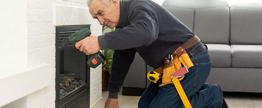 New Indoor Fireplace Installation in Escondido, California