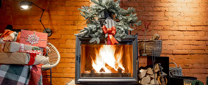 Travis Industries Linear Gas Fireplace Installation in Escondido, California