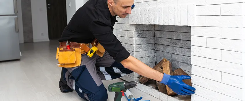 Fireplace Damaged Damper Frame Repair Services in Escondido, California