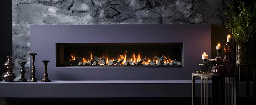 Ember Bed for Ventless Gas Fireplace in Escondido, CA